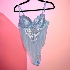 Baby blue bodysuit